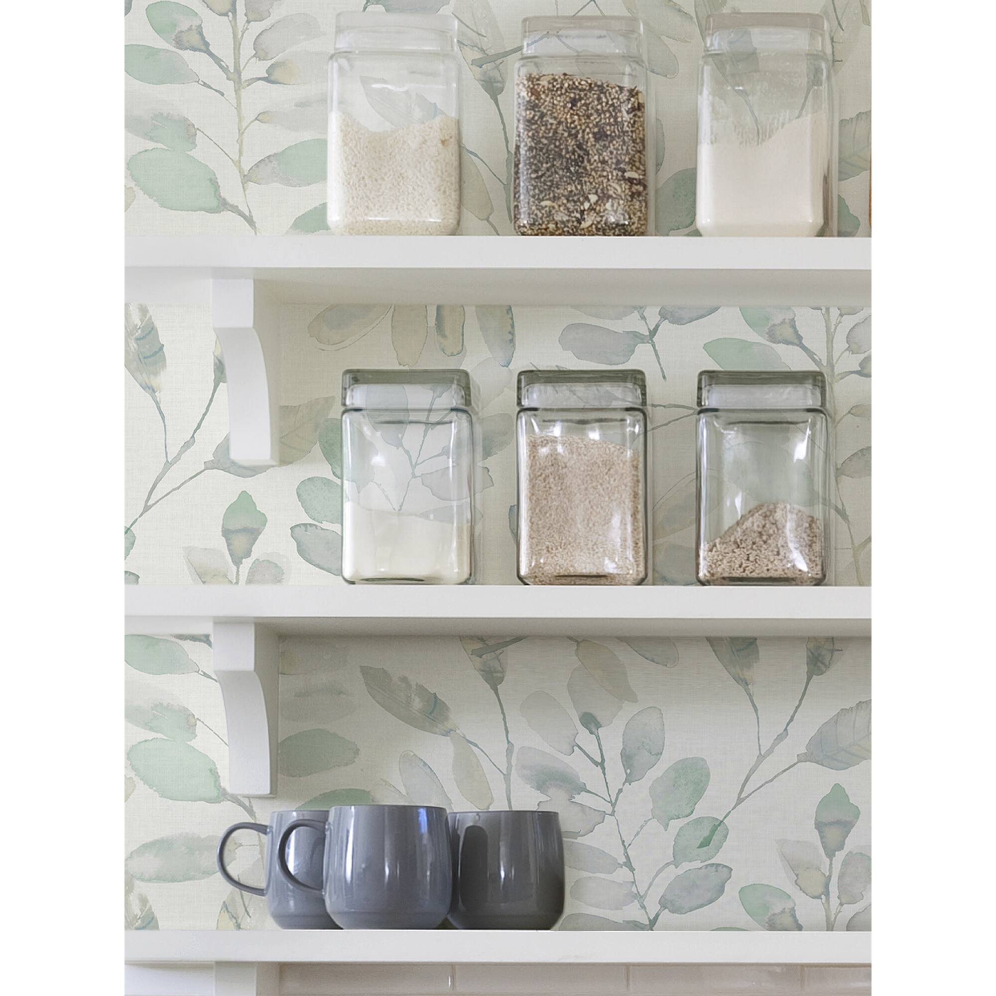 InHome Fable Leaf Peel & Stick Wallpaper